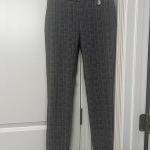 Tommy Hilfiger Black and White Plaid Pants